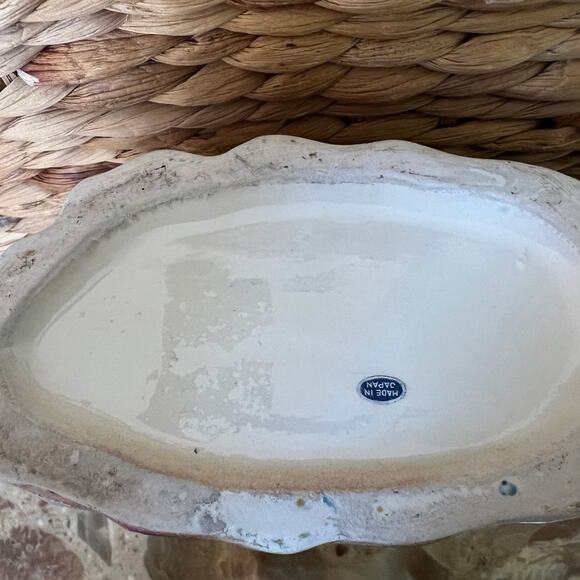 Chalkware Bird Vase/Planter - Picture 7 of 11